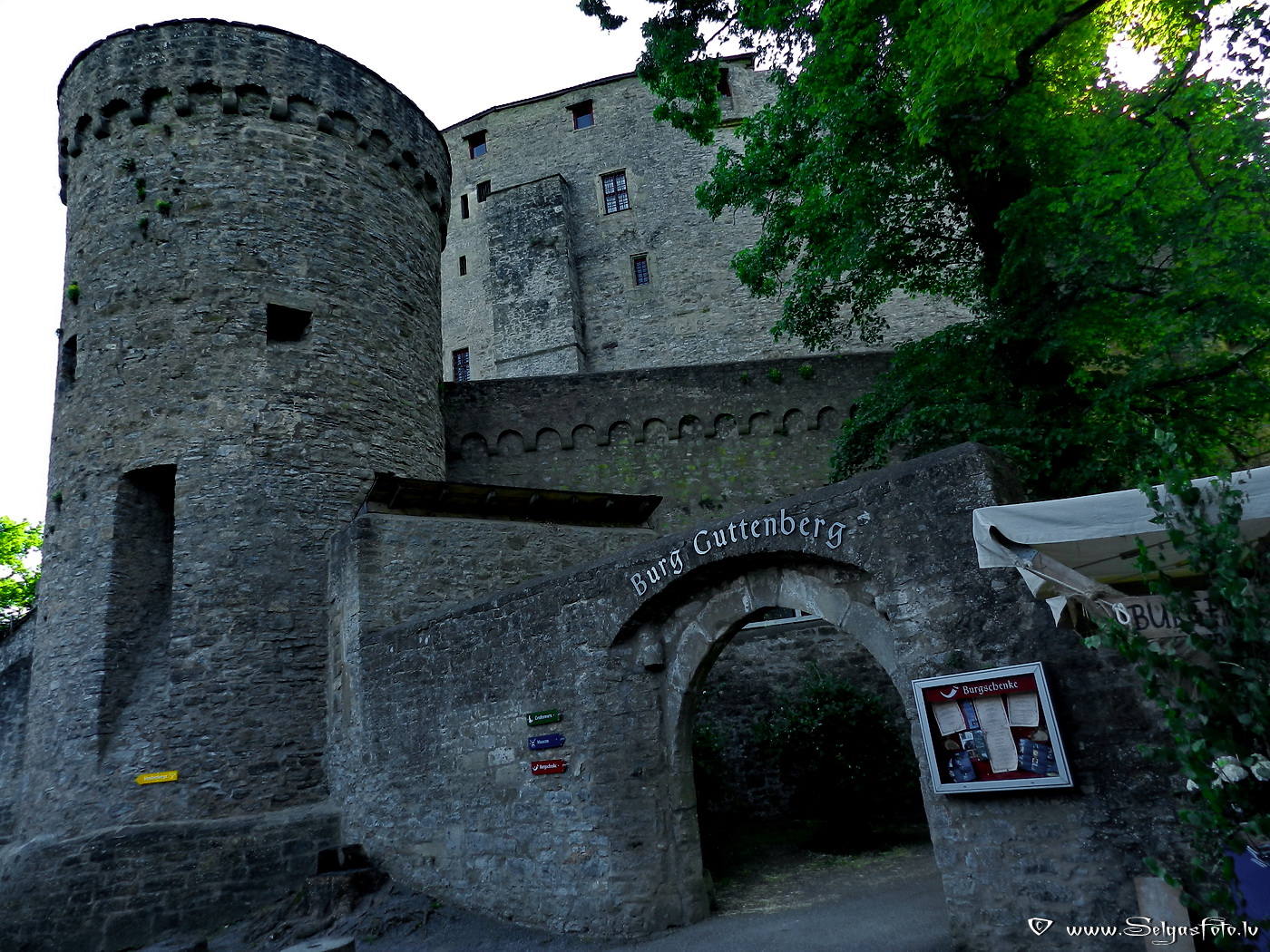 Burg Guttenberg. Deutschland.