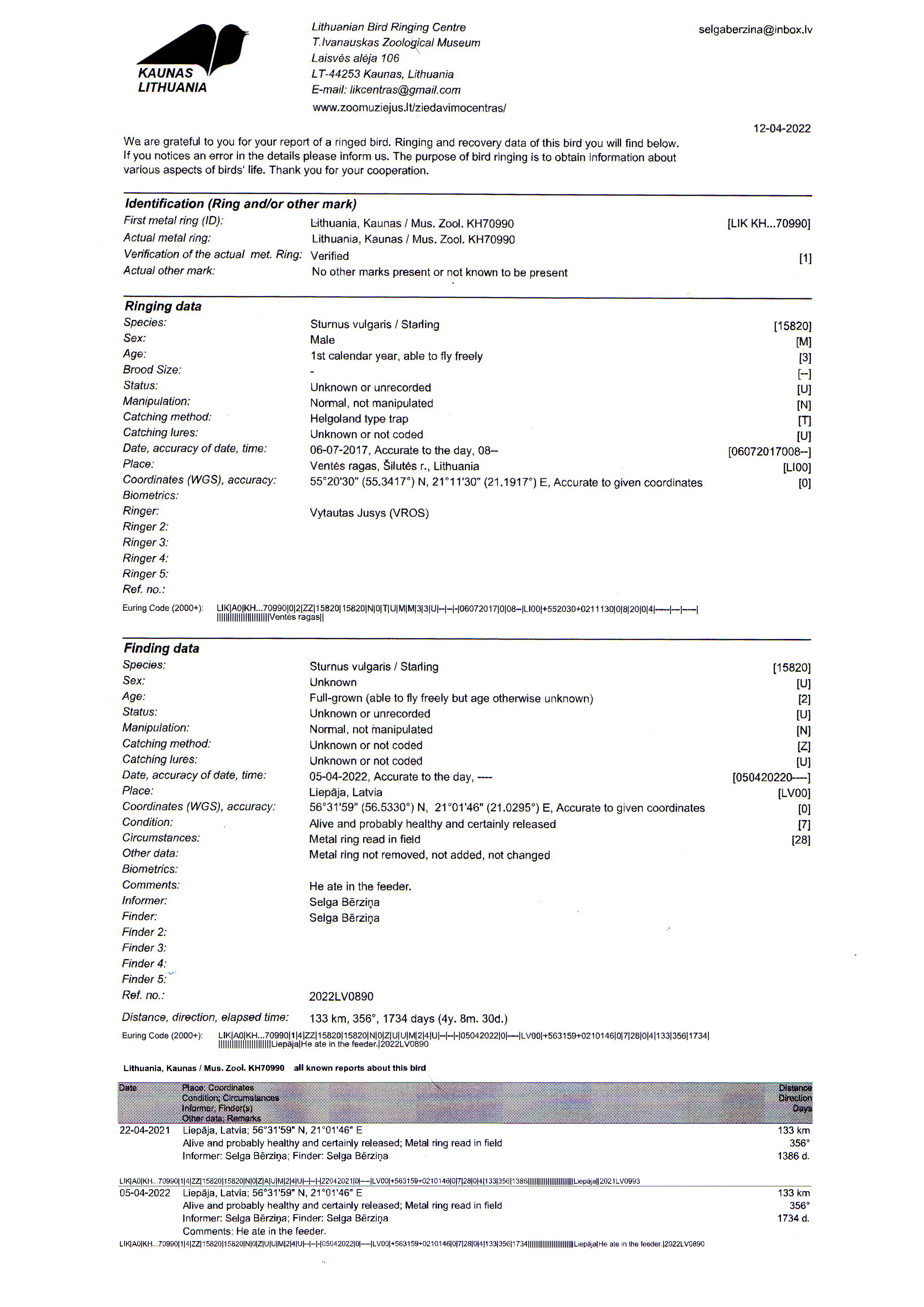 Mājas strazds KH70990 Mājas strazds KH70990